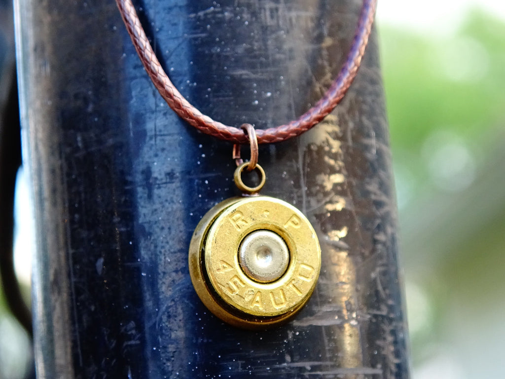 45 ACP corded necklace apocalypse edition __etsy:1959765208
