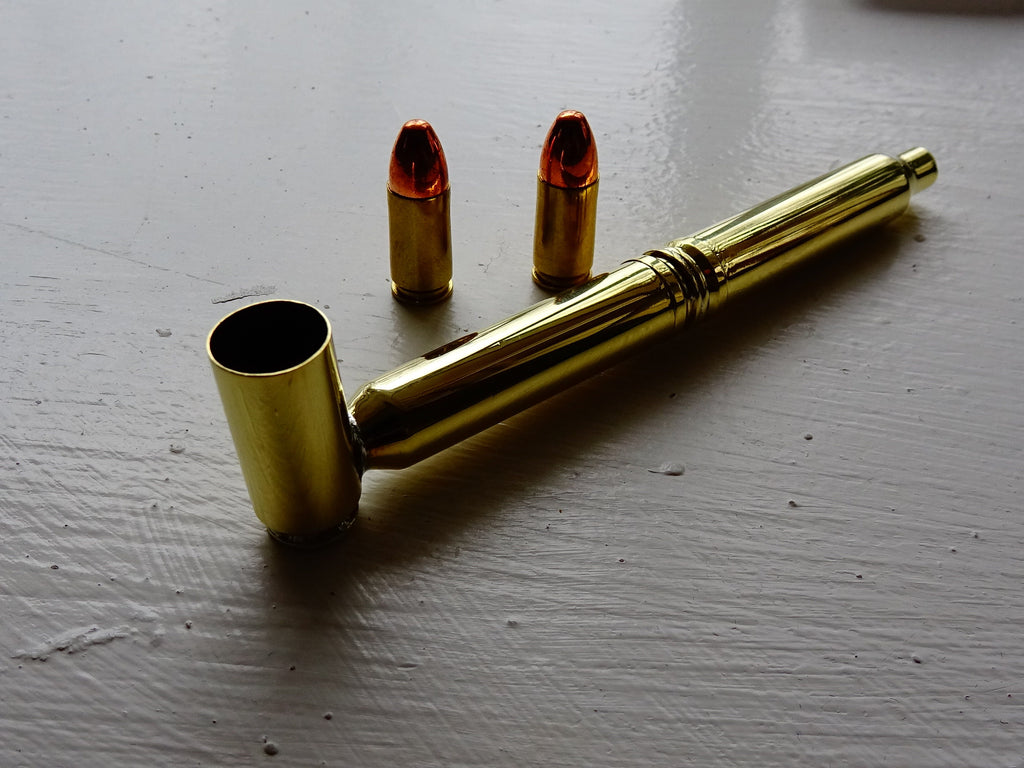 Brass pipe bullet