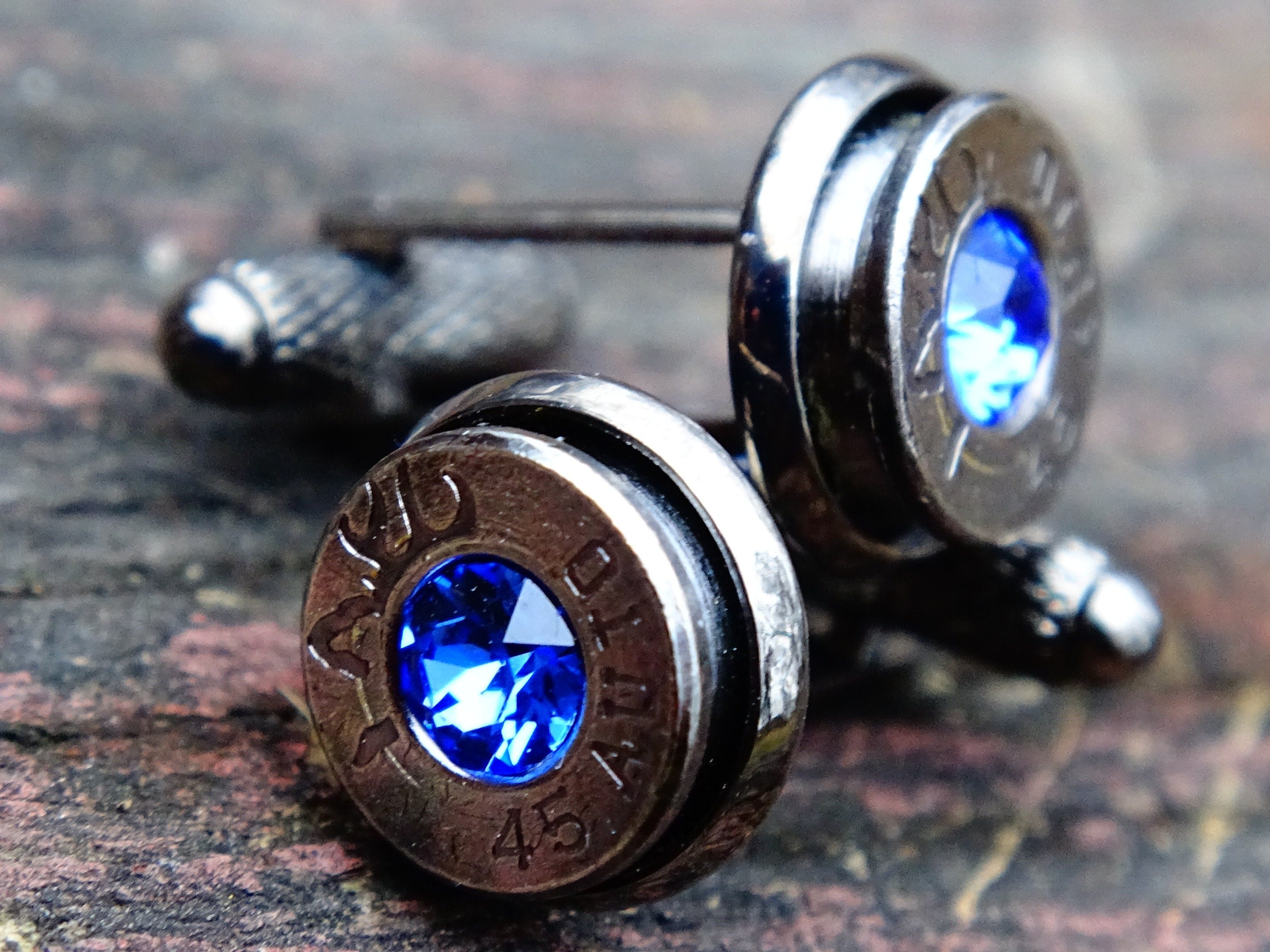 Bullet Cufflinks __etsy:2120519134