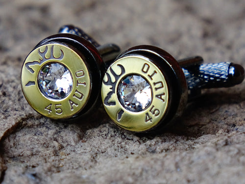 Bullet cufflinks __etsy:2241785743