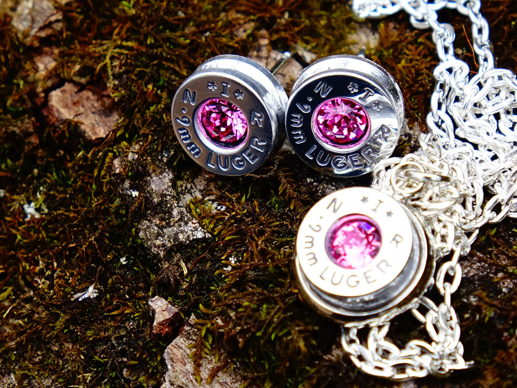 Bullet earring & necklace __etsy:2245762414