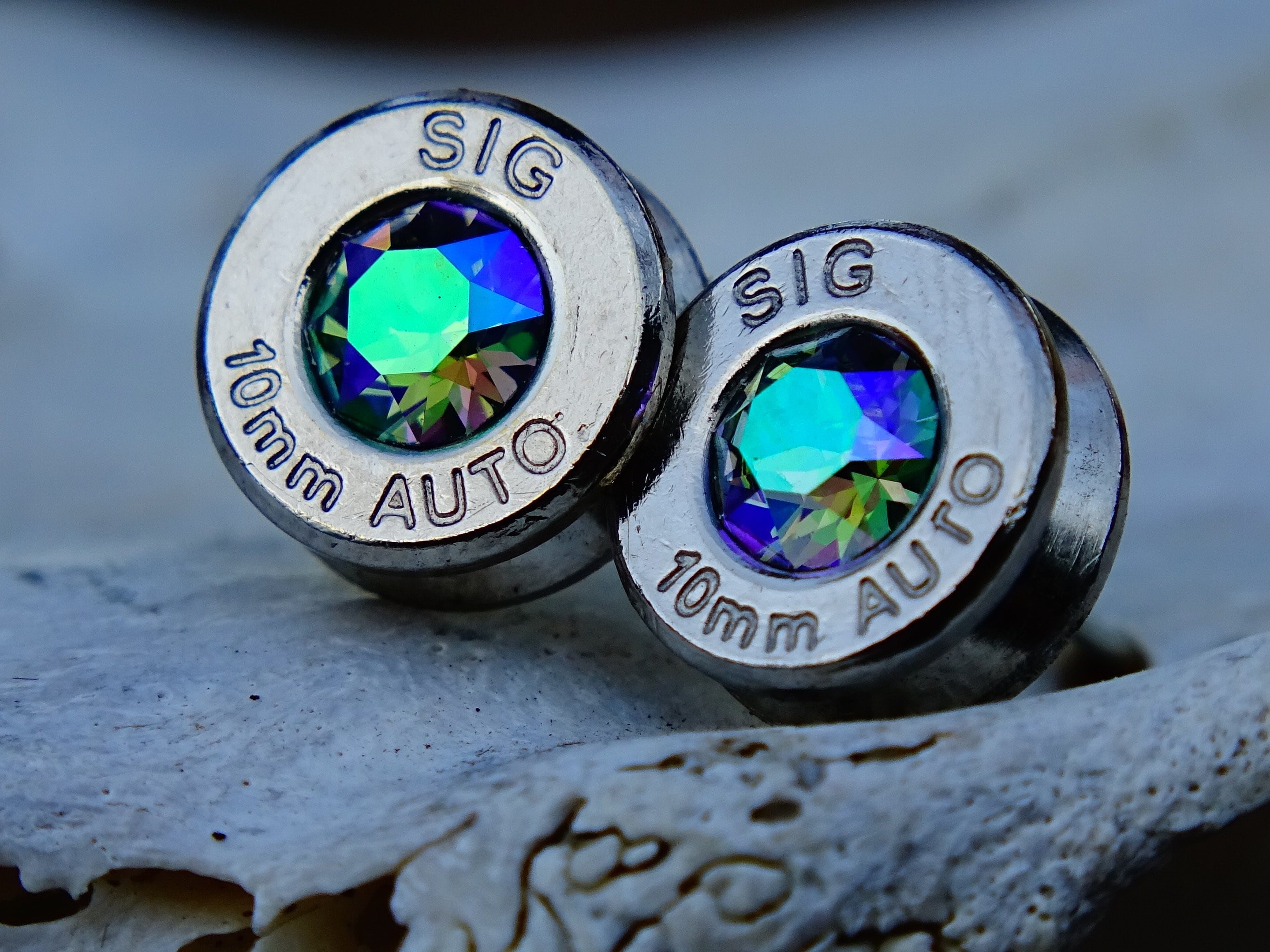 Bullet earrings