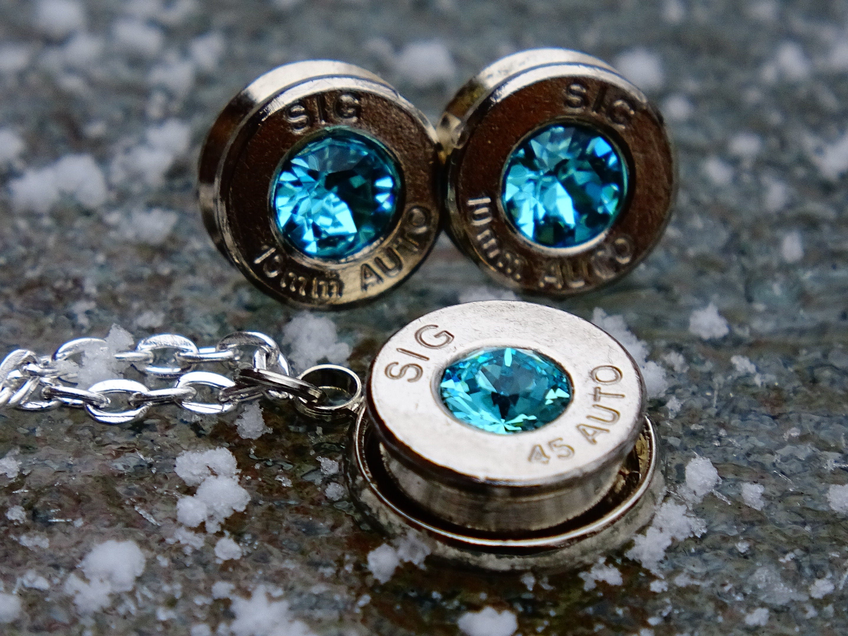 Bullet earrings