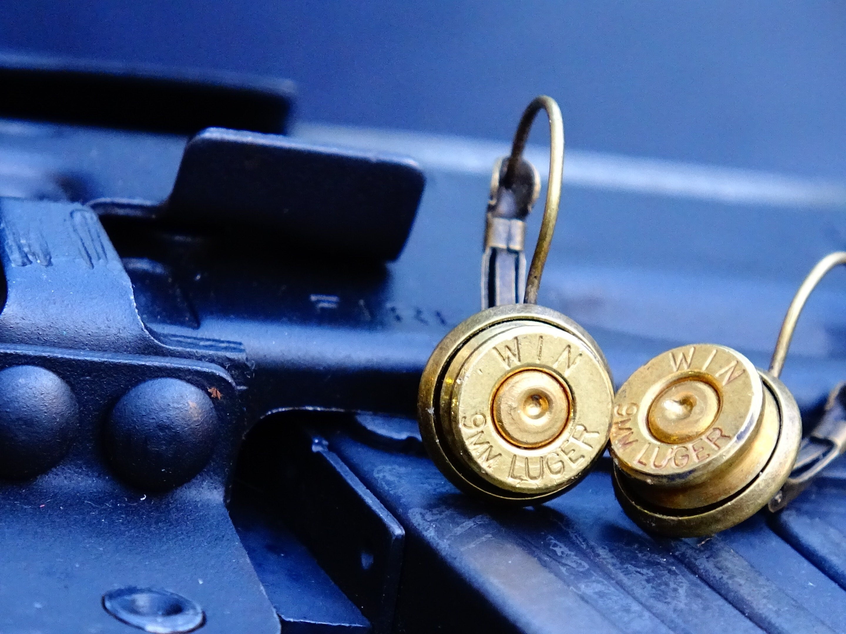 Bullet earrings __etsy:1959751492