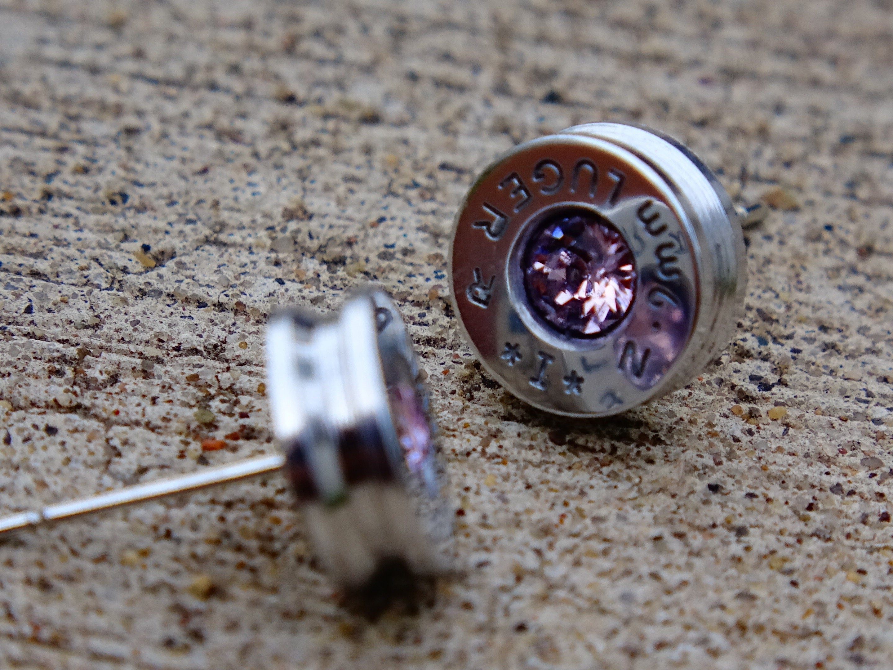 Bullet earrings __etsy:1946125652