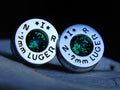 Bullet earrings emerald __etsy:2295400848