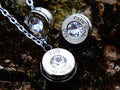 Bullet earrings & necklace