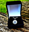 Bullet  jewelry necklace .45 acp Swarovski stone pendant __etsy:1940335719