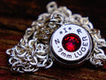 Bullet necklace ruby __etsy:2306445965