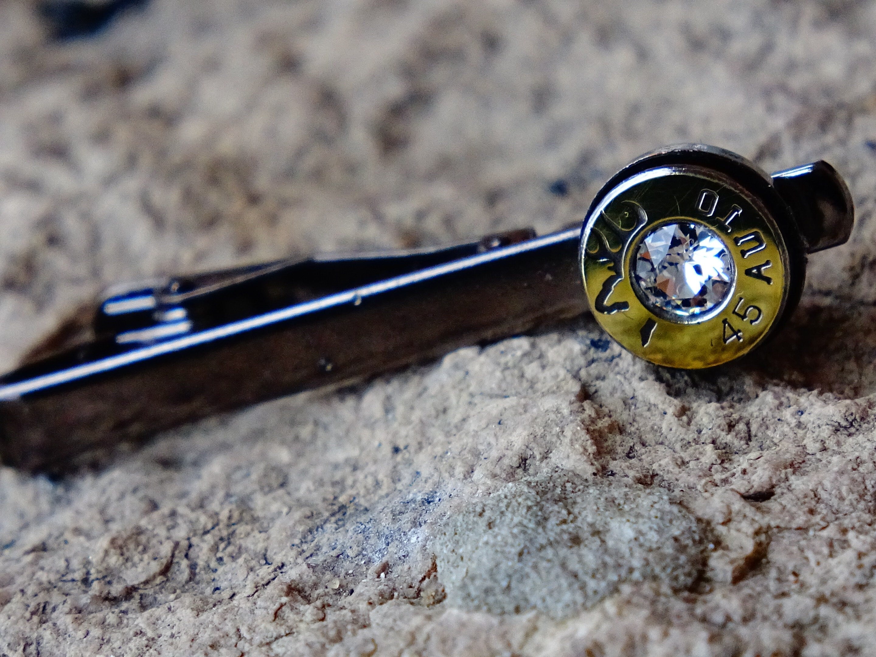 Bullet tie clip __etsy:2241789653