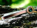 Bullet tie clip .45 ACP emerald __etsy:2578205650