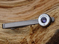 Bullet tie clip high polished tanzanite __etsy:2821506525