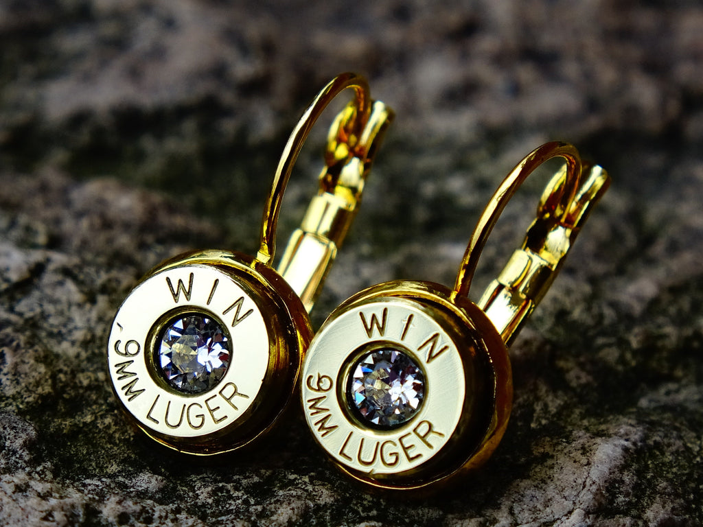 Dangle bullet earrings __etsy:2300619209