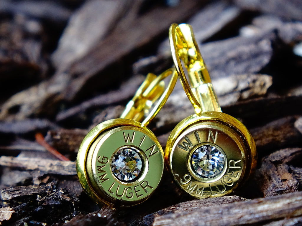 Dangle bullet earrings __etsy:2300618901