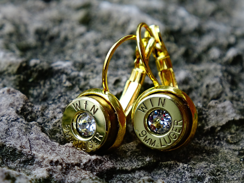 Dangle bullet earrings __etsy:2300619045