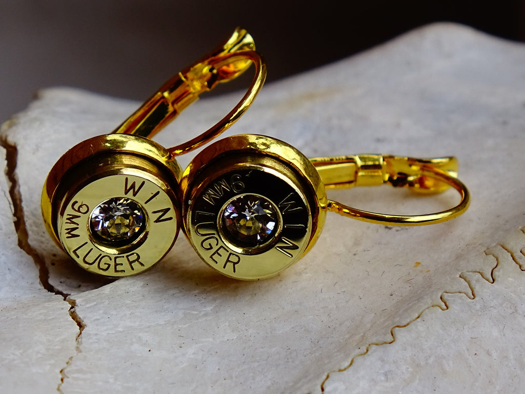 Dangle bullet earrings __etsy:2253018526
