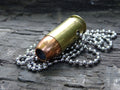 Fallout pipe revolver 45 ACP raider Bullet Necklace brass 230gn JHP