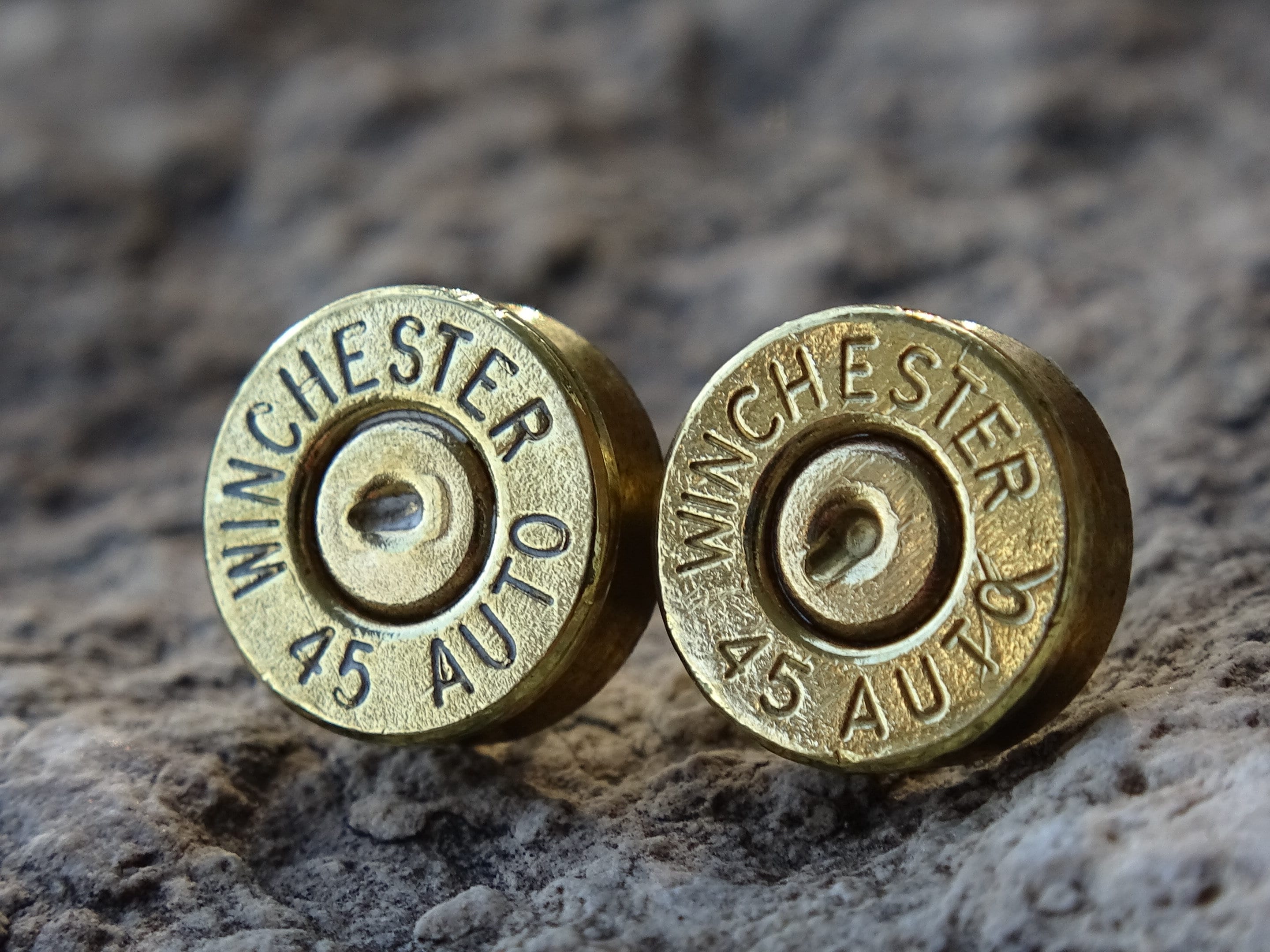 Keychain earrings bullet set