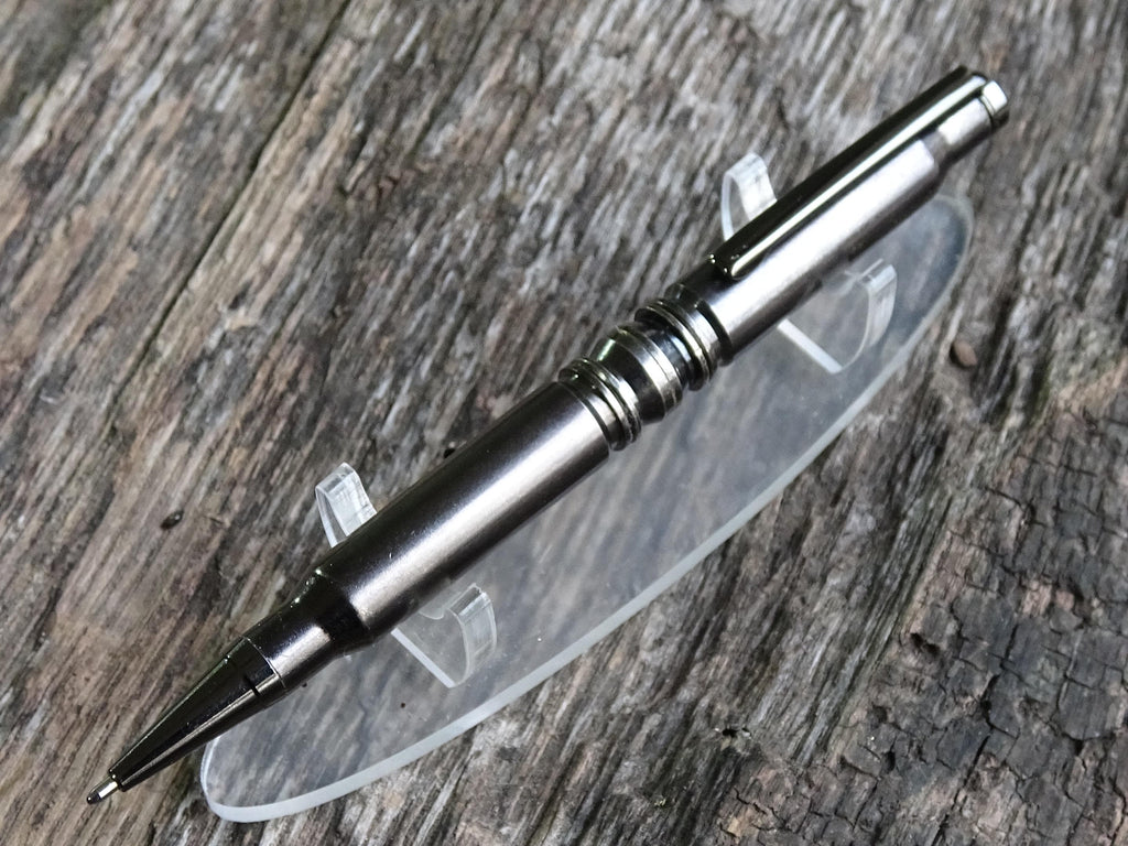 LIMITED EDITION Bullet pen 308 Black gun metal __etsy:6429558424