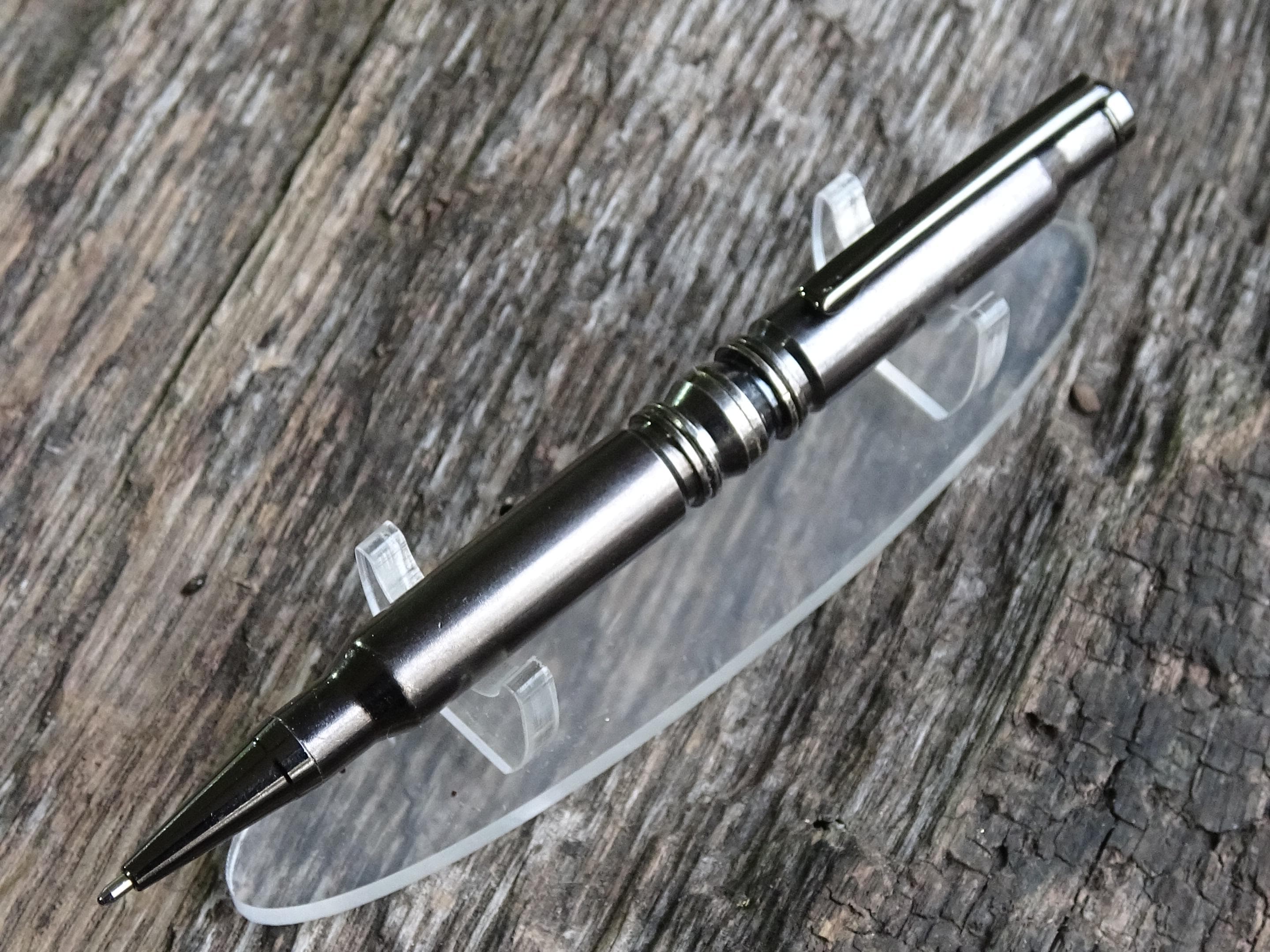 LIMITED EDITION Bullet pen 308 Black gun metal __etsy:6429558424
