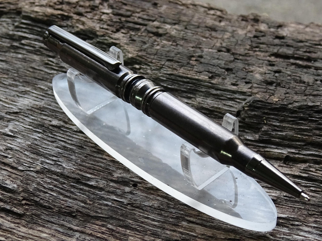 LIMITED EDITION Bullet pen 308 Black gun metal __etsy:6429559160