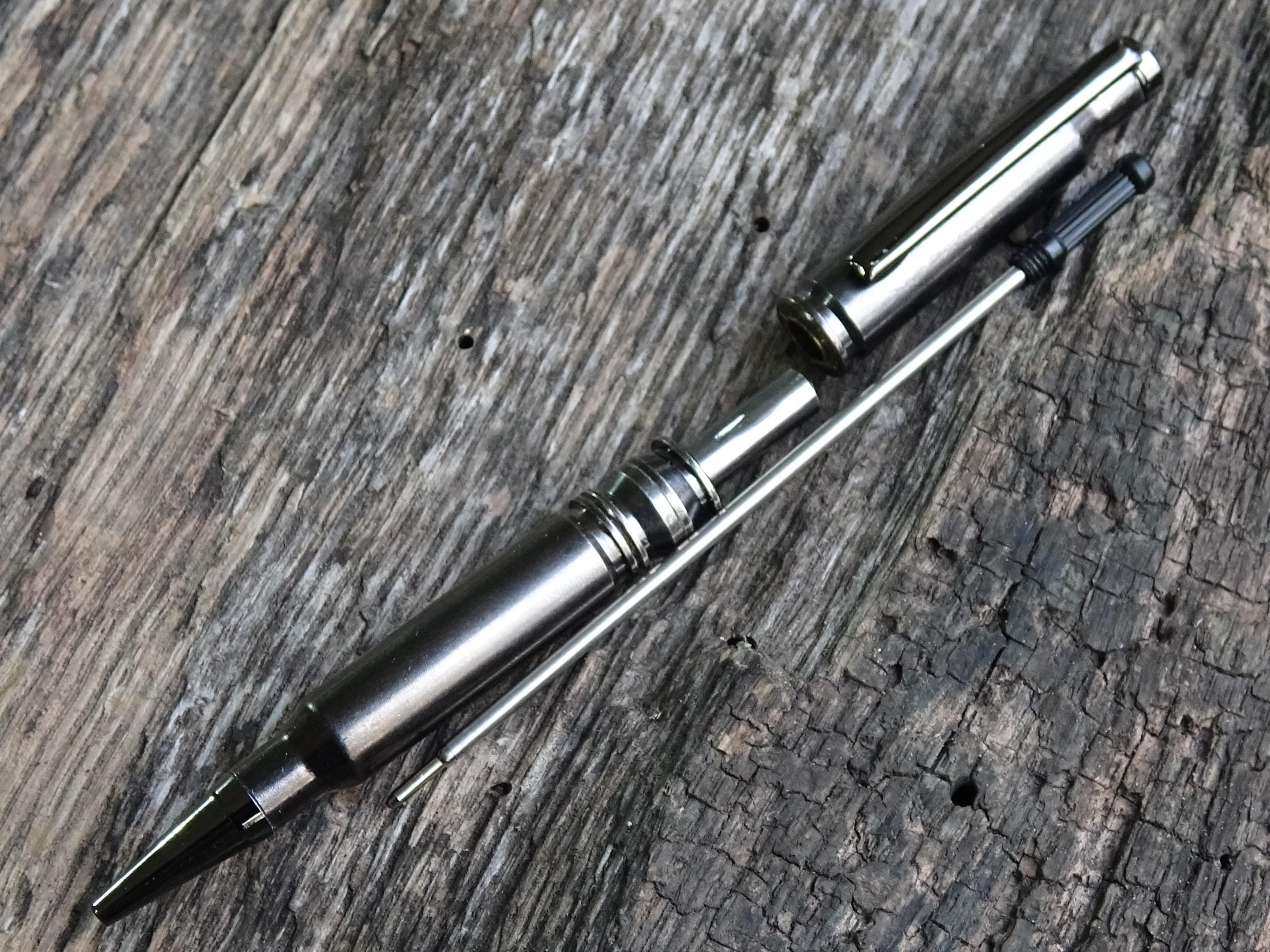 LIMITED EDITION Bullet pen 308 Black gun metal __etsy:6477655861