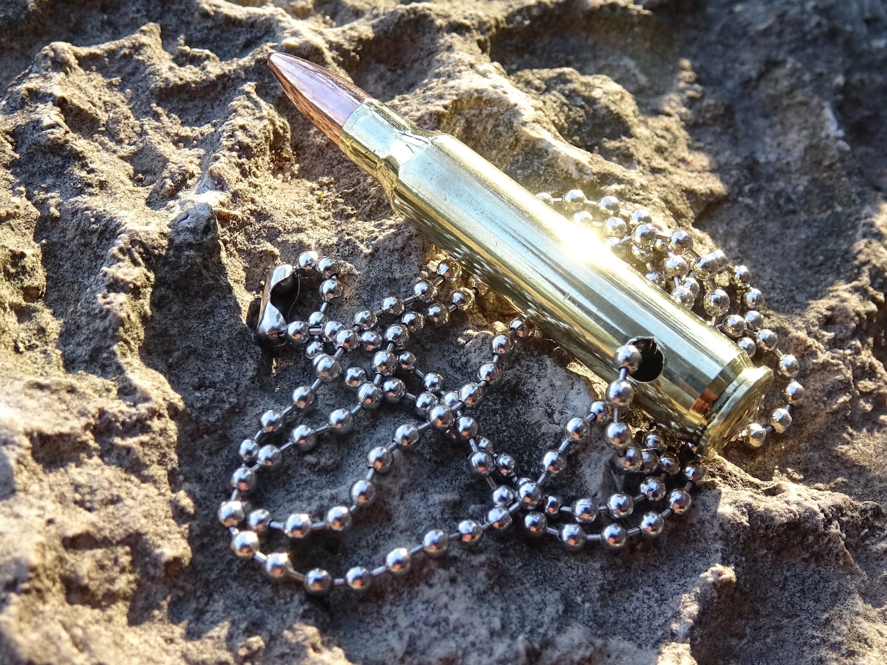 Lets go Brandon bullet necklace 5.56/223