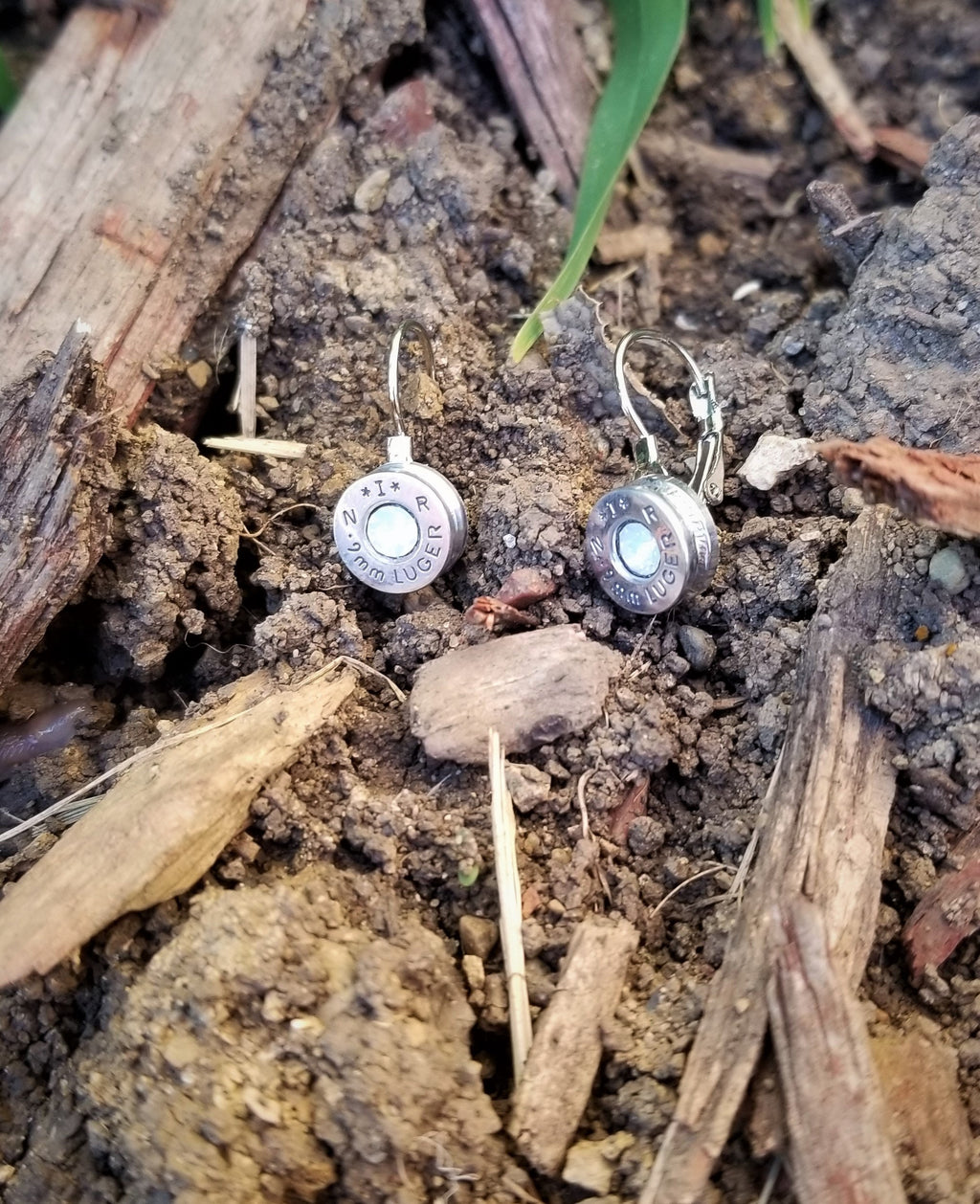 Opal 9mm Bullet French Clip Earrings __etsy:1971526923