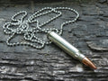 223 Remington Bullet necklace 55gn FMJ