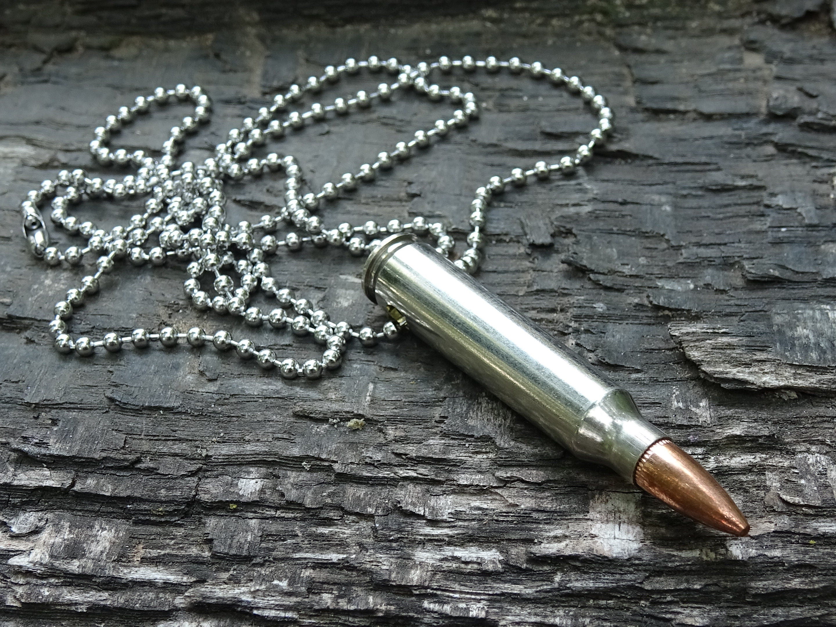 223 Remington Bullet necklace 55gn FMJ