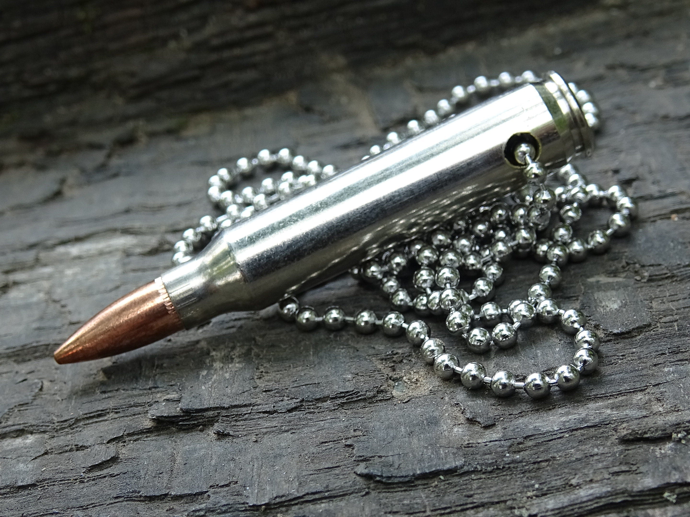 223 Remington Bullet necklace 55gn FMJ
