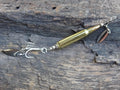 223 bullet fishing lure brass classic silver spoon __etsy:8073326128