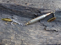 223 bullet fishing lure silver classic gold spoon __etsy:8073318764
