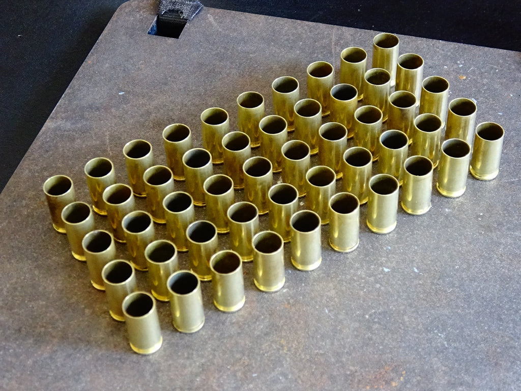 100 count 9mm reloading brass cases __etsy:2283397743