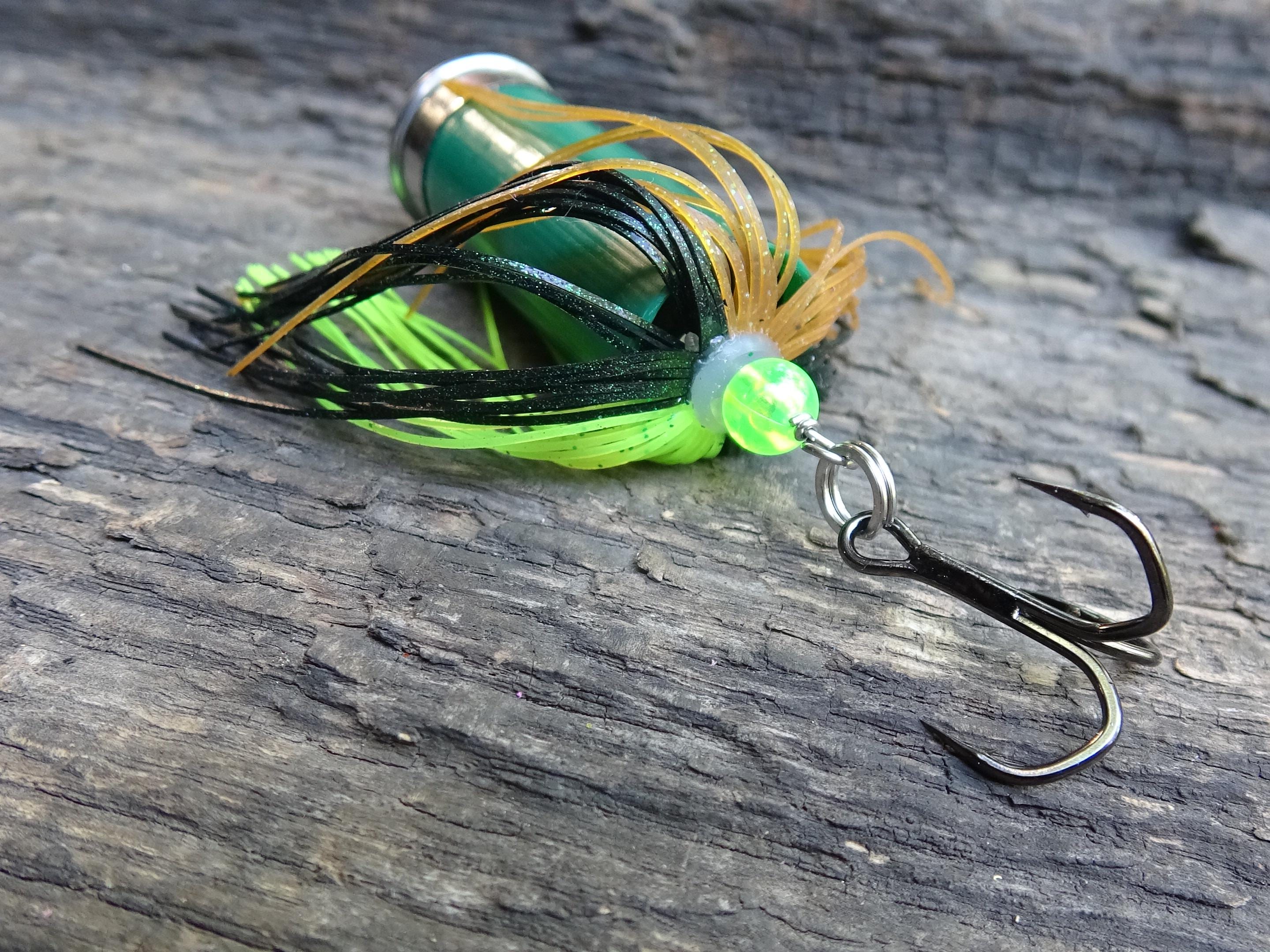 12 gauge top water popper fishing lure Missouri craw __etsy:8120916329