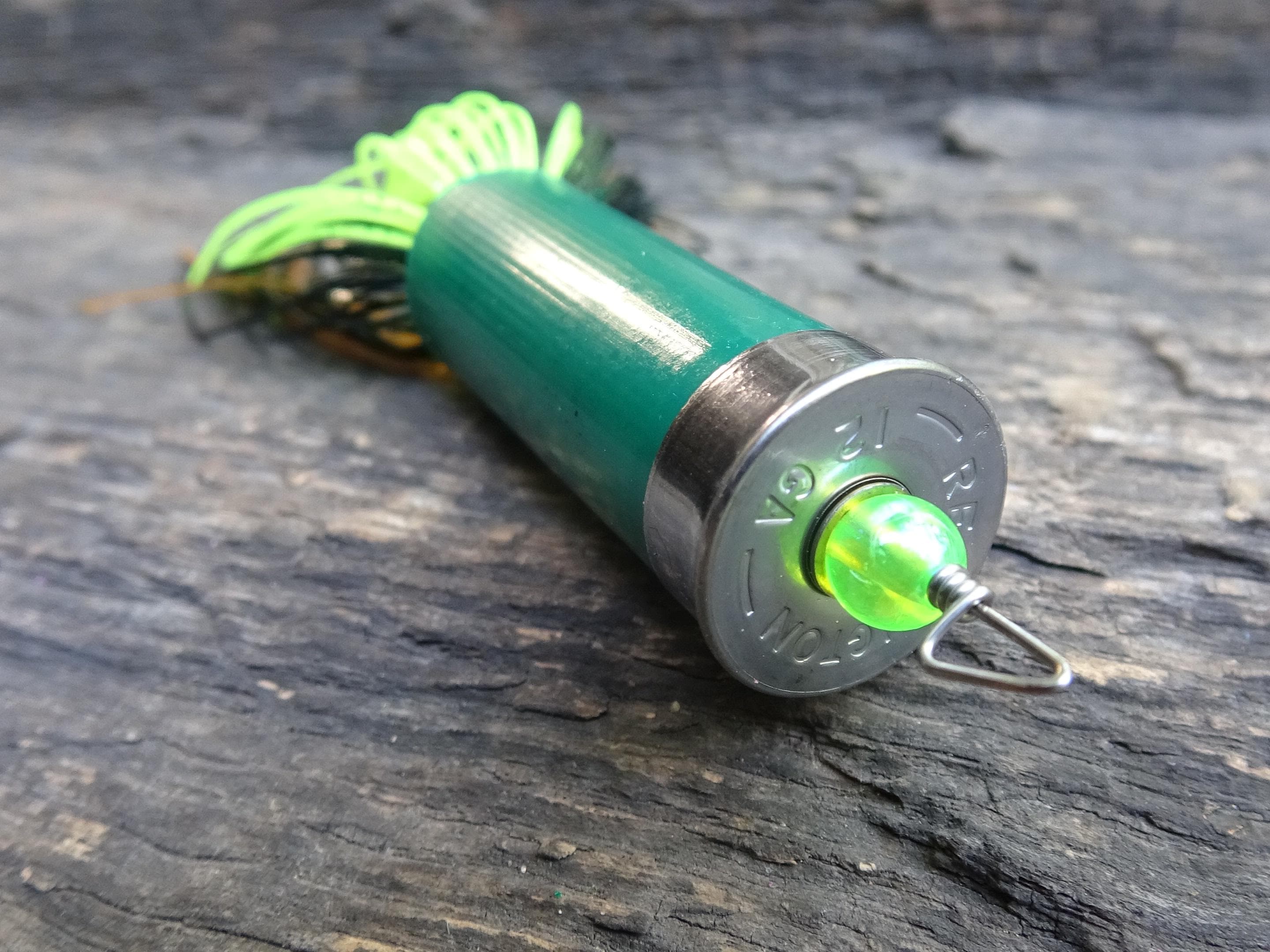 12 gauge top water popper fishing lure Missouri craw __etsy:8072998430