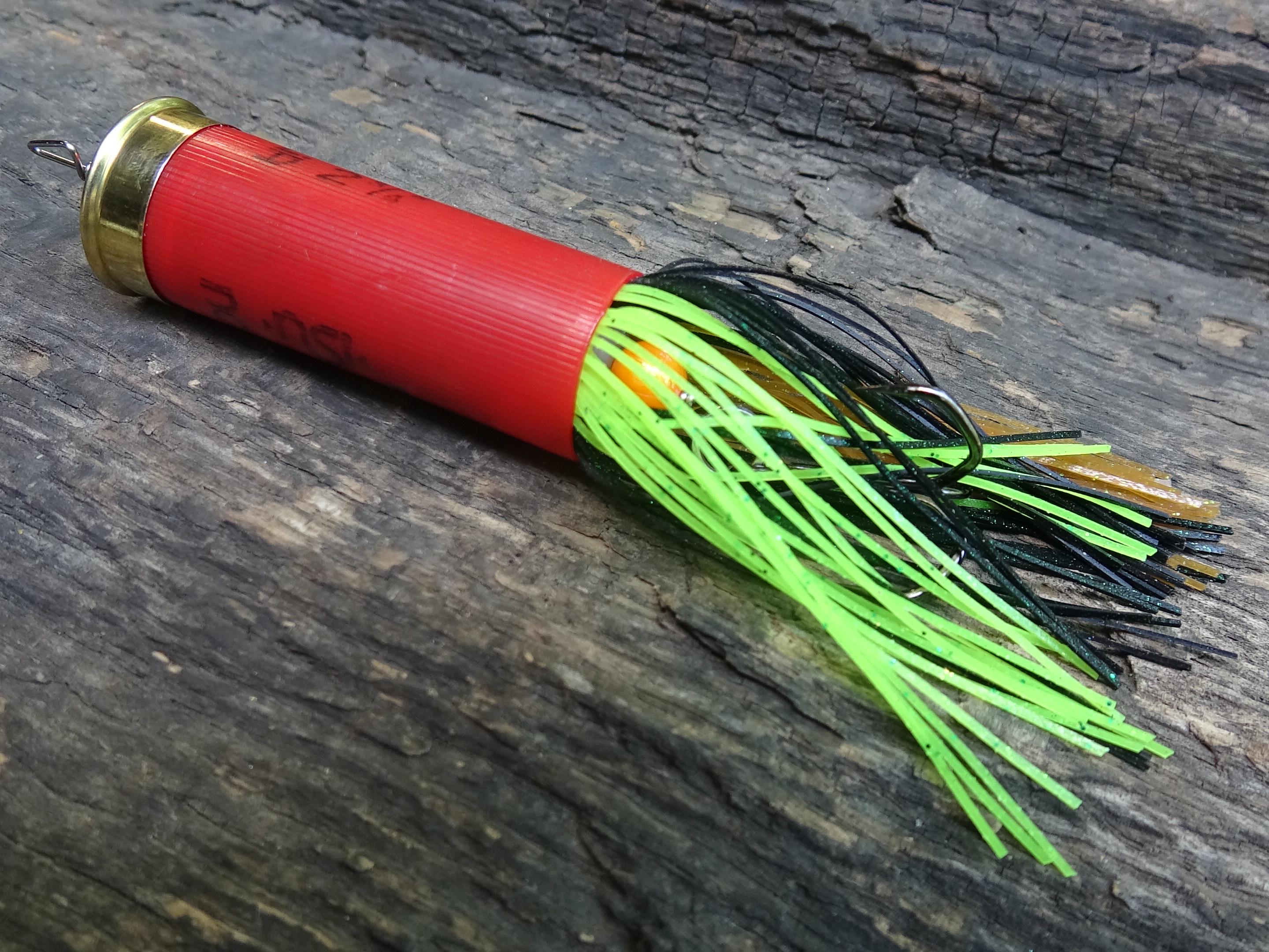 12 gauge top water popper fishing lure floating Missouri craw __etsy:8120433465