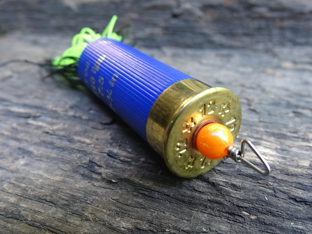 12 gauge top water popper fishing lure floating Missouri craw __etsy:8072664096