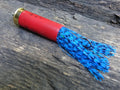 12 gauge top water popper fishing lure floating electric blue __etsy:8120493445