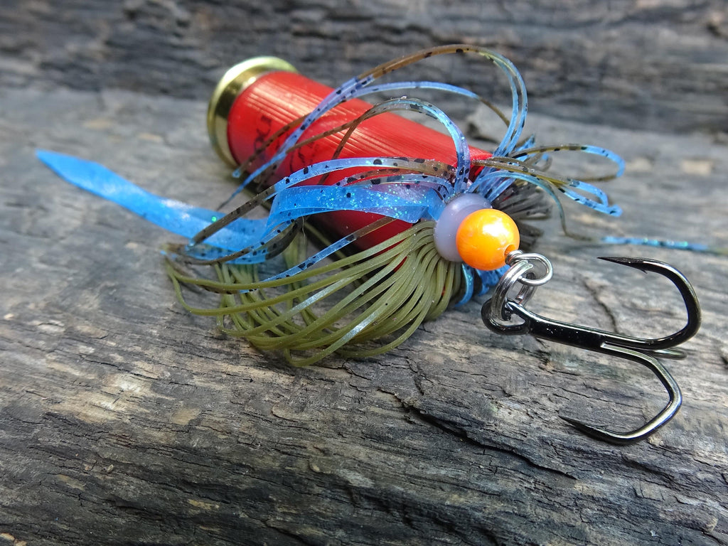 12 gauge top water popper fishing lure floating magic craw __etsy:8072518812