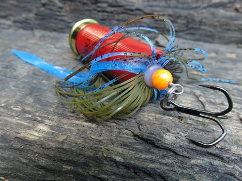 12 gauge top water popper fishing lure floating magic craw __etsy:8072518812
