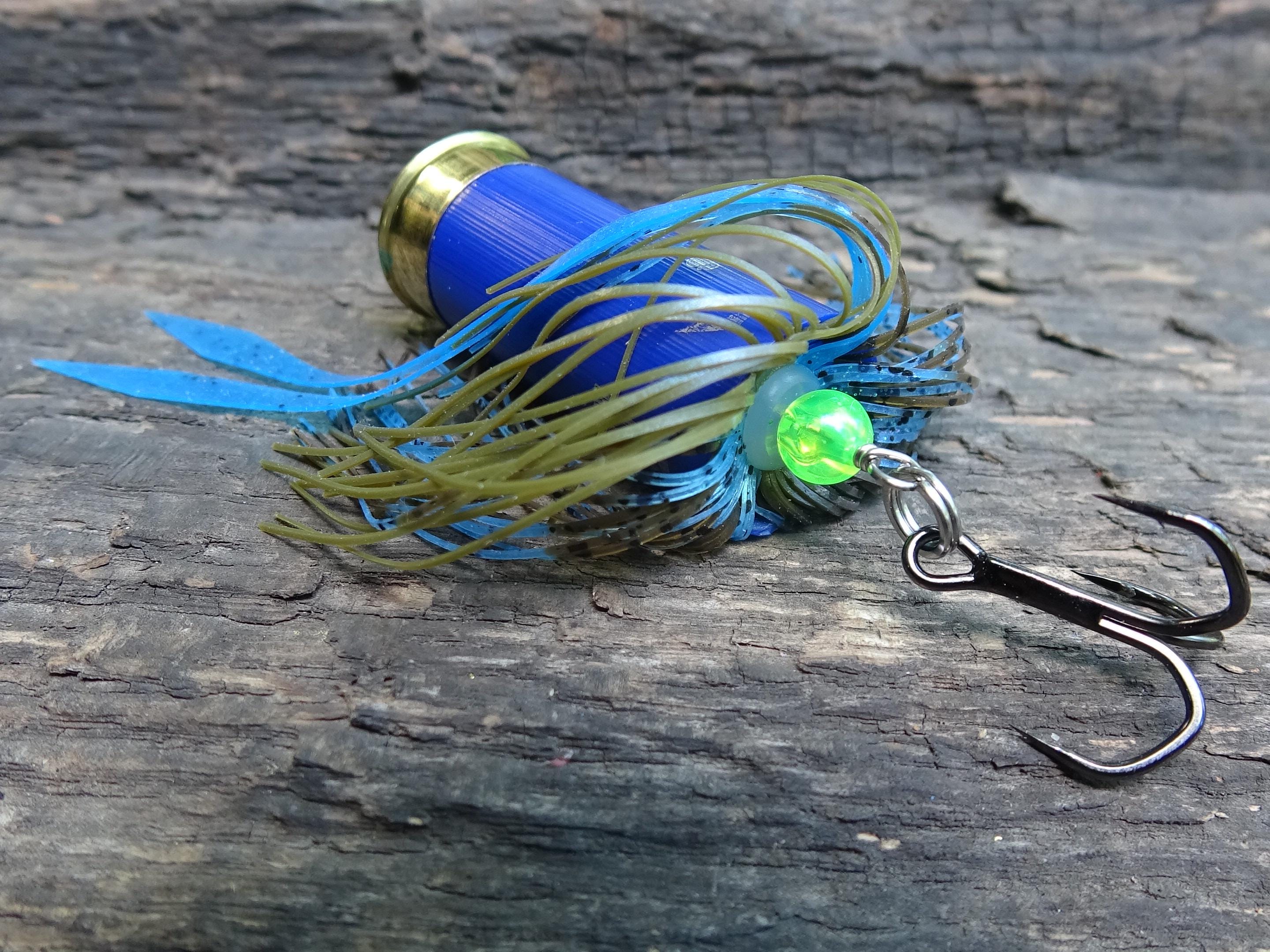 12 gauge top water popper fishing lure floating magic craw __etsy:8072652908
