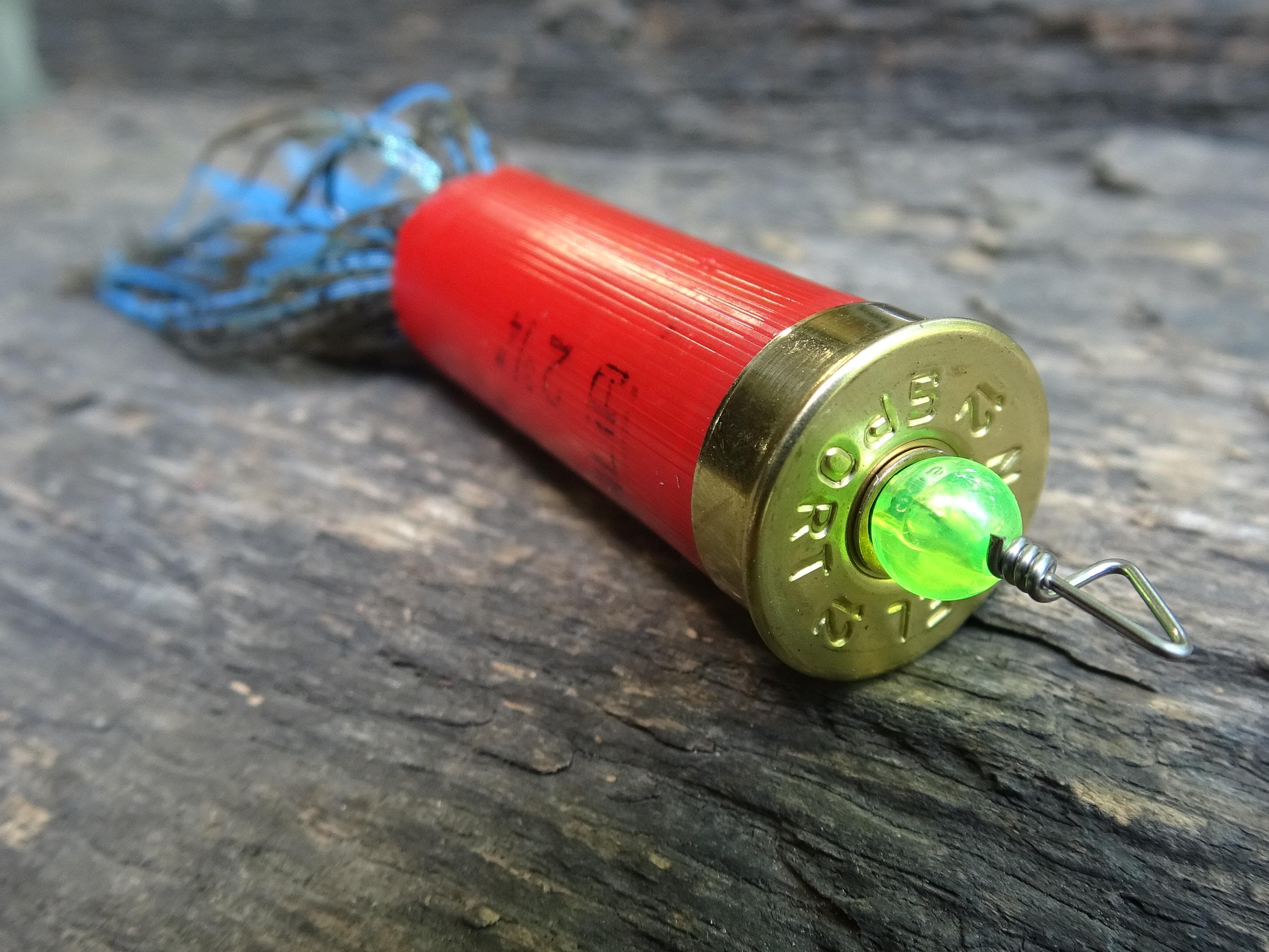 12 gauge top water popper fishing lure floating magic craw __etsy:8120439625