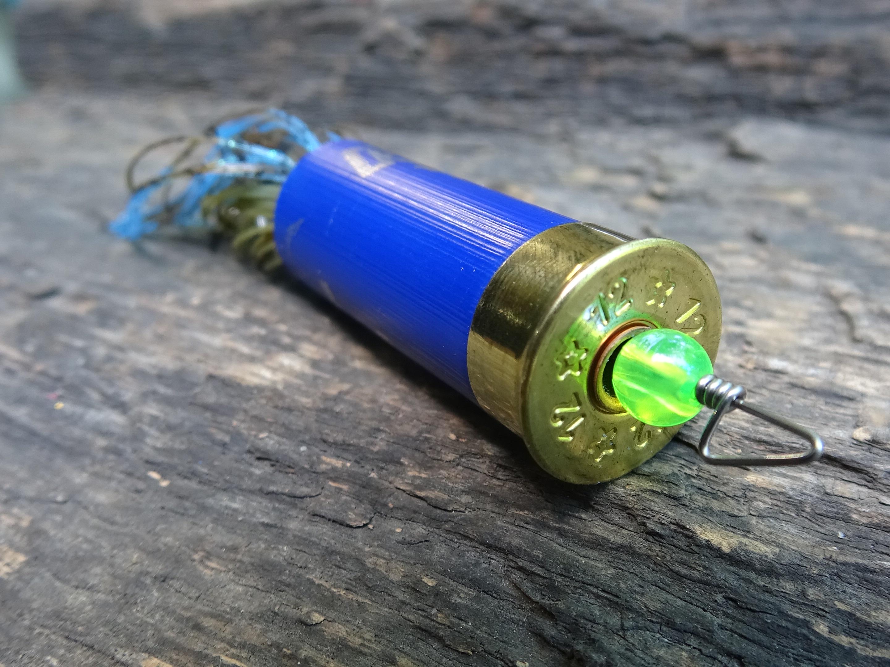 12 gauge top water popper fishing lure floating magic craw __etsy:8120572297