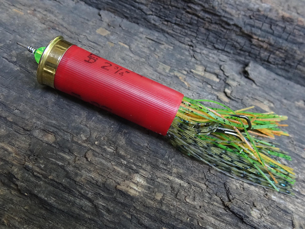 12 gauge top water popper fishing lure floating perch __etsy:8120421043
