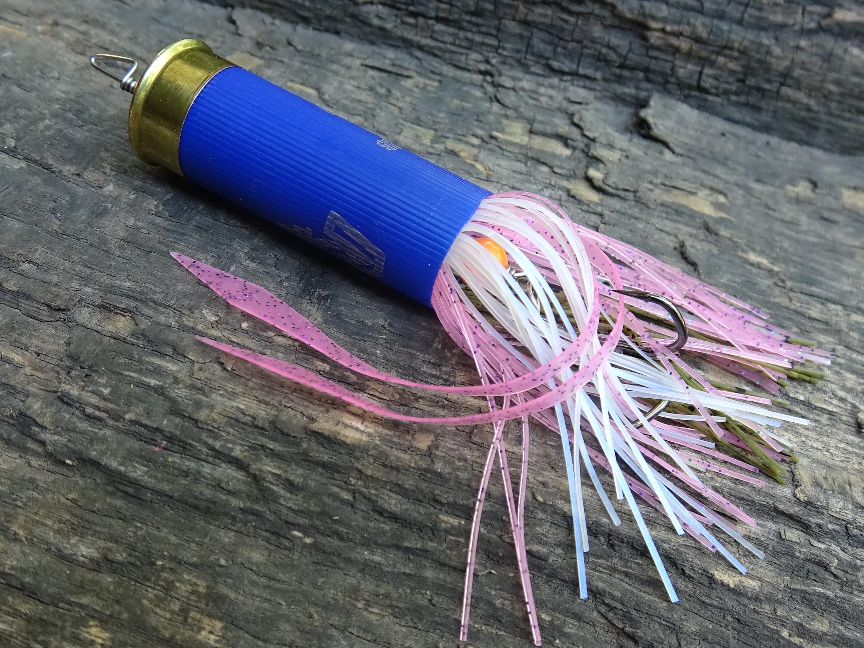 12 gauge top water popper fishing lure floating rainbow trout __etsy:8120579571