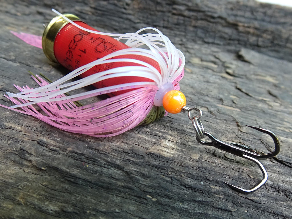 12 gauge top water popper fishing lure floating rainbow trout __etsy:8072610994