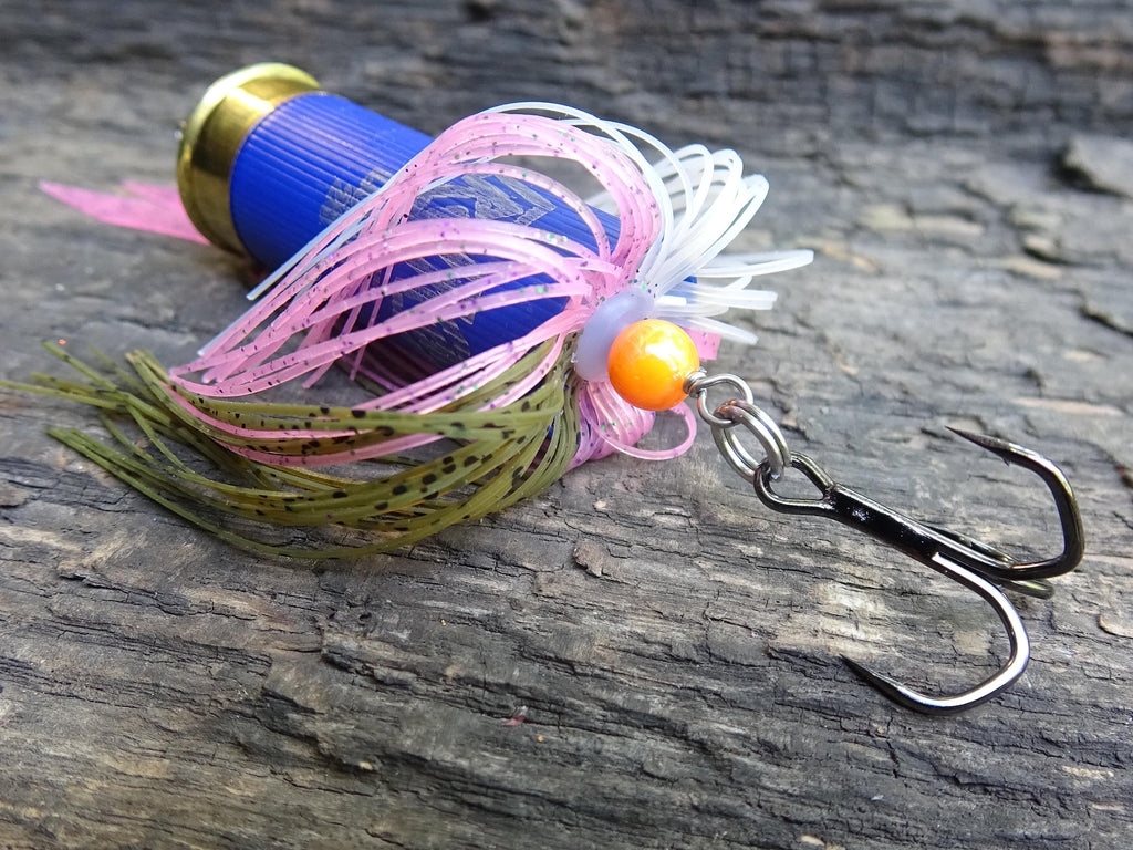 12 gauge top water popper fishing lure floating rainbow trout __etsy:8072660638