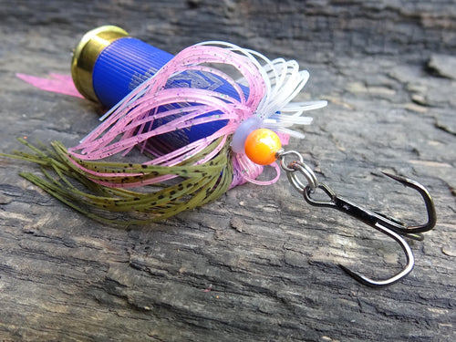 12 gauge top water popper fishing lure floating rainbow trout __etsy:8072660638