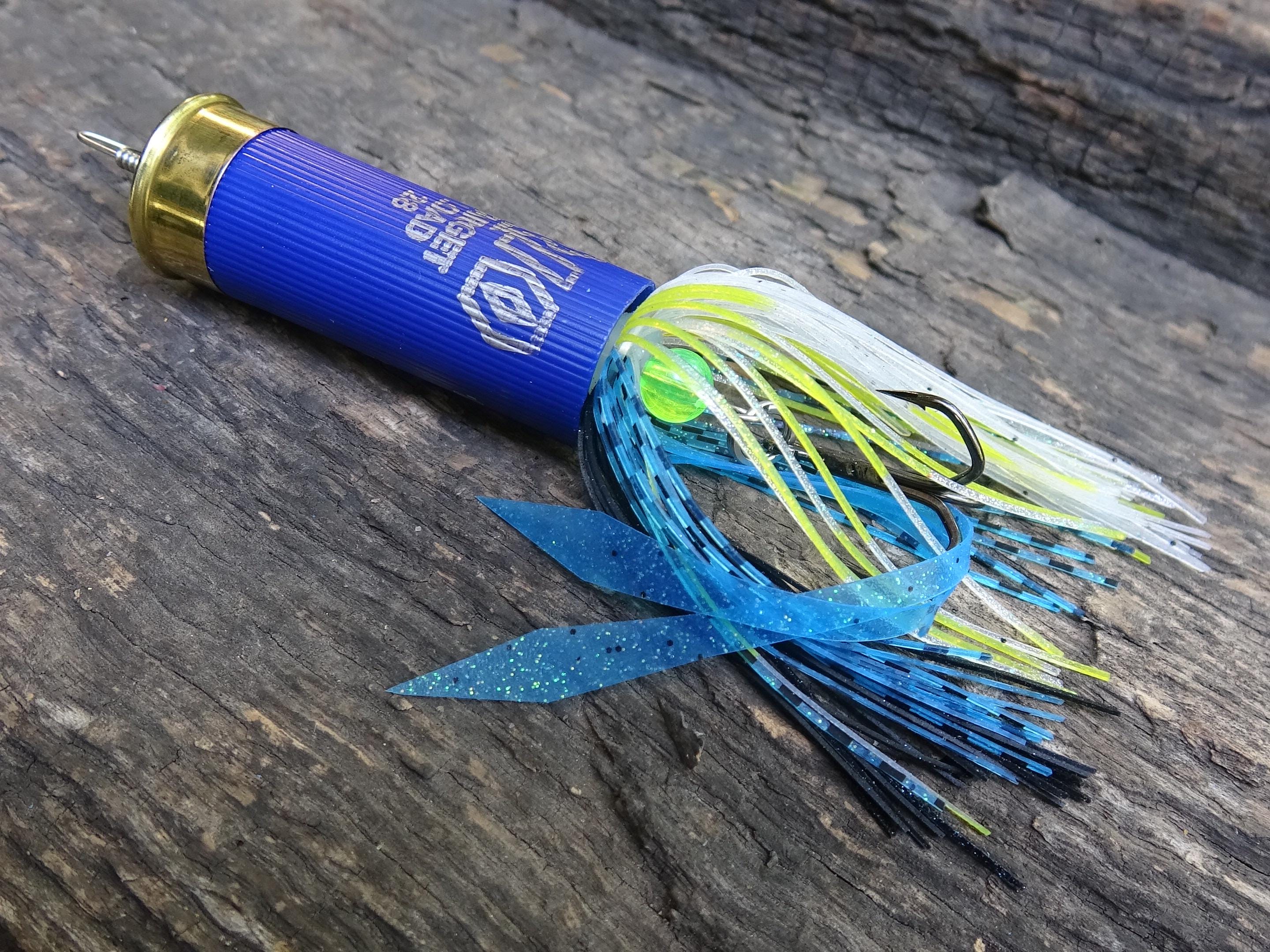 12 gauge top water popper fishing lure floating sexy shad __etsy:8072655538